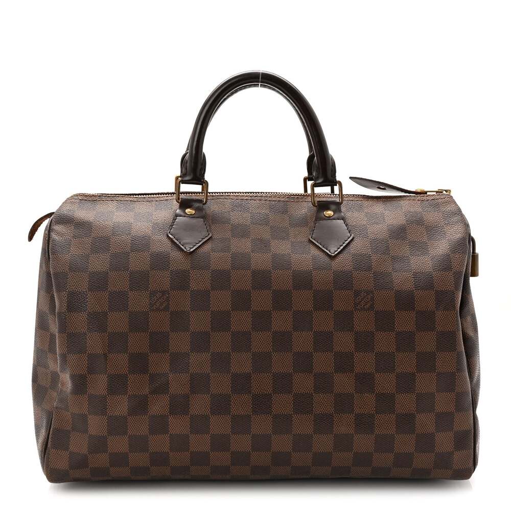 Louis Vuitton Damier Ebene Speedy 35 #269289L10B